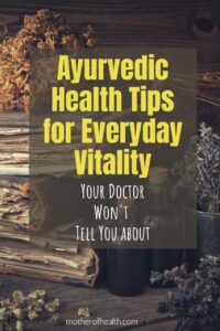 ayurvedic health tips