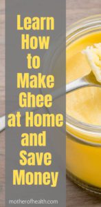 how to make ghee