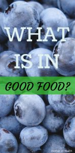 what is in good food