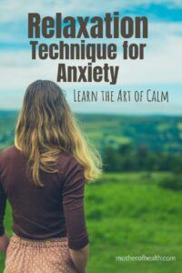 relaxation technique for anxiety