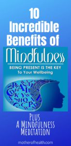 benefits of mindfulness