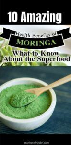 health benefits of Moringa powder