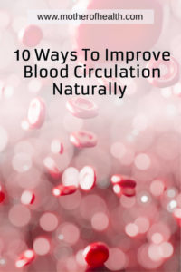 improve blood circulation