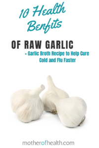 health benefits of raw garlic