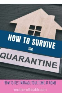 how to survive the corona virus quarantine