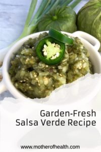 garden fresh salsa verde
