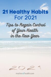healthy habits for 2021