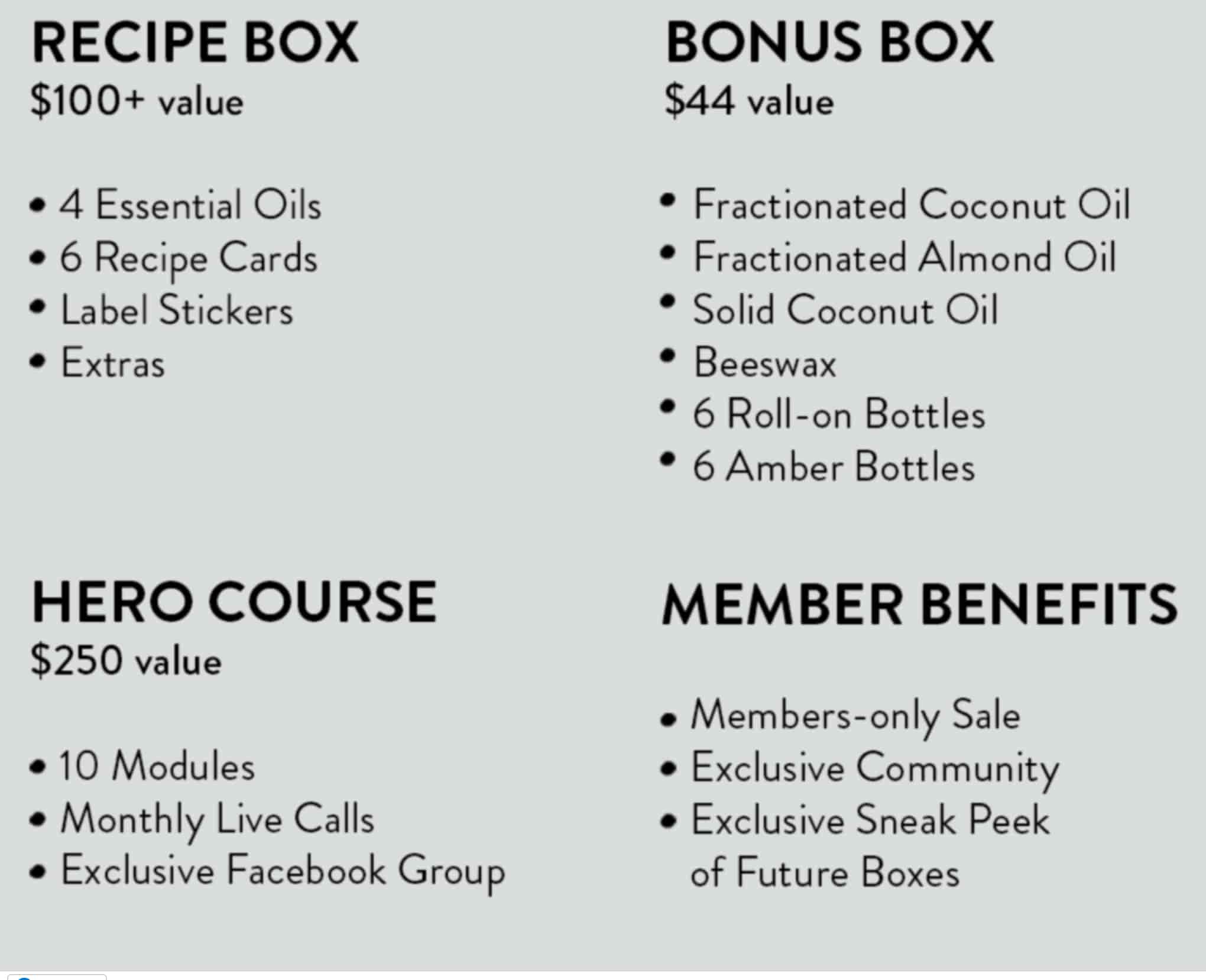 Simply Earth Essential Oil Recipe Box for July 2021