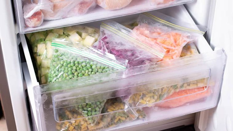 freezer food storage