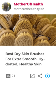 how to do dry skin brushing