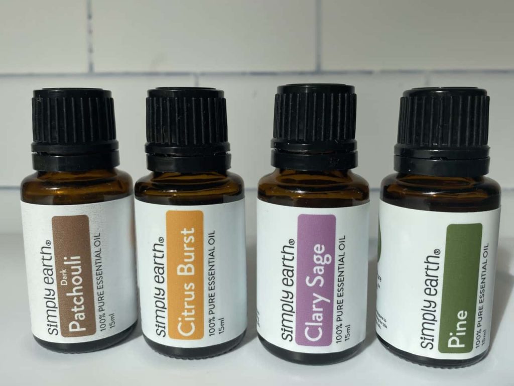 simply earth essential oil recipe box for january 2022