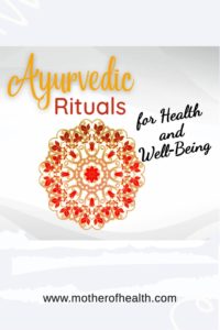 ayurvedic rituals