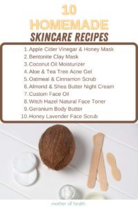 natural skin care recipes
