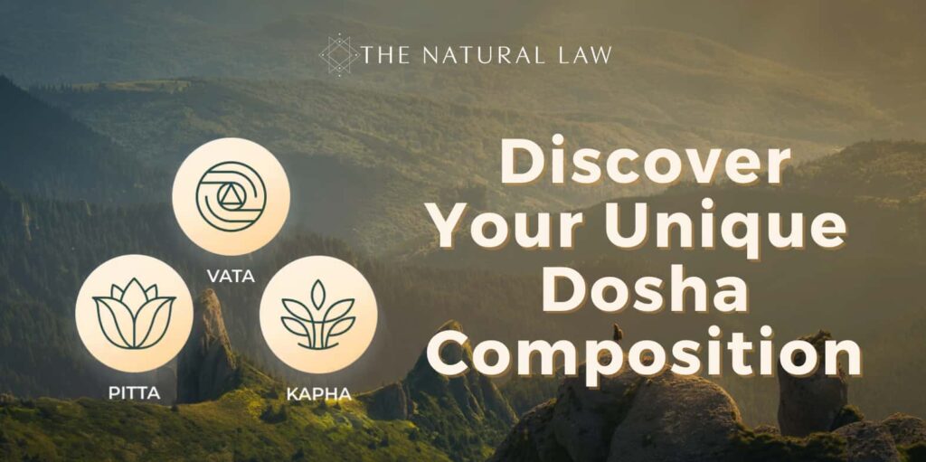 ayurvedic weight loss - discover your unique dosha composition banner (image)