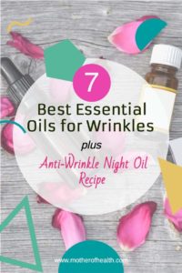 best essential oils for wrinkles pinterest pin