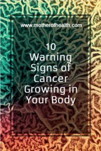 warning signs of cancer