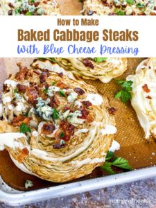 how to make baked cabbage steaks 