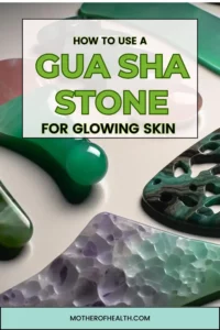 how to use a gua sha stone (pinterest Imgage)