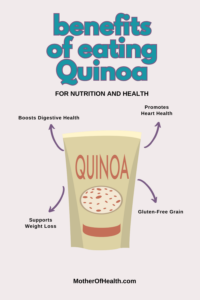 Quinoa pin (image for Pinterest)