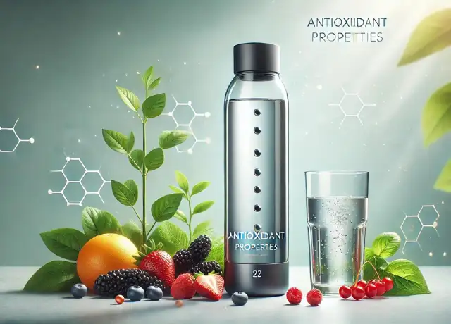 antioxidant benefits of hydrogen water (image)