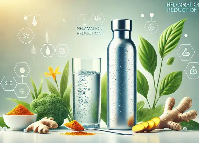 benefits of hydrogen water for inflammation (image)